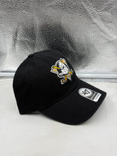 Load image into Gallery viewer, Anaheim Ducks NHL '47 Brand Black Clean Up Adjustable Hat
