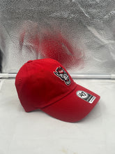 Load image into Gallery viewer, NC State Wolfpack NCAA &#39;47 Brand Red Clean Up Adjustable Strapback Hat - Casey&#39;s Sports Store
