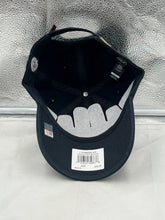 Load image into Gallery viewer, Close-up of the Oregon State Beavers NCAA &#39;47 Brand Black Clean Up Adjustable Hat showing the breathable fabric and quality stitching, ideal for sports fans.
