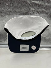 Load image into Gallery viewer, Back view showcasing the adjustable strap of the Detroit Tigers MLB '47 Brand White Script Hitch Rope Adjustable Snapback Hat.
