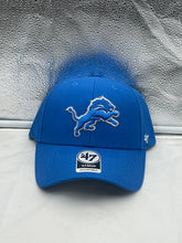 Load image into Gallery viewer, Detroit Lions NFL &#39;47 Brand Blue MVP Adjustable Hat - Casey&#39;s Sports Store
