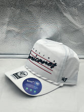 Load image into Gallery viewer, Carolina Hurricanes NHL &#39;47 White Script Hitch Rope Adjustable Snapback Hat - Casey&#39;s Sports Store
