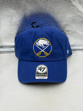 Load image into Gallery viewer, Buffalo Sabres NHL '47 Brand Blue Clean Up Adjustable Strapback Hat
