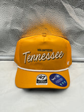 Load image into Gallery viewer, Tennessee Volunteers NCAA &#39;47 Orange Script Rope Hitch Adjustable Snapback Hat - Casey&#39;s Sports Store
