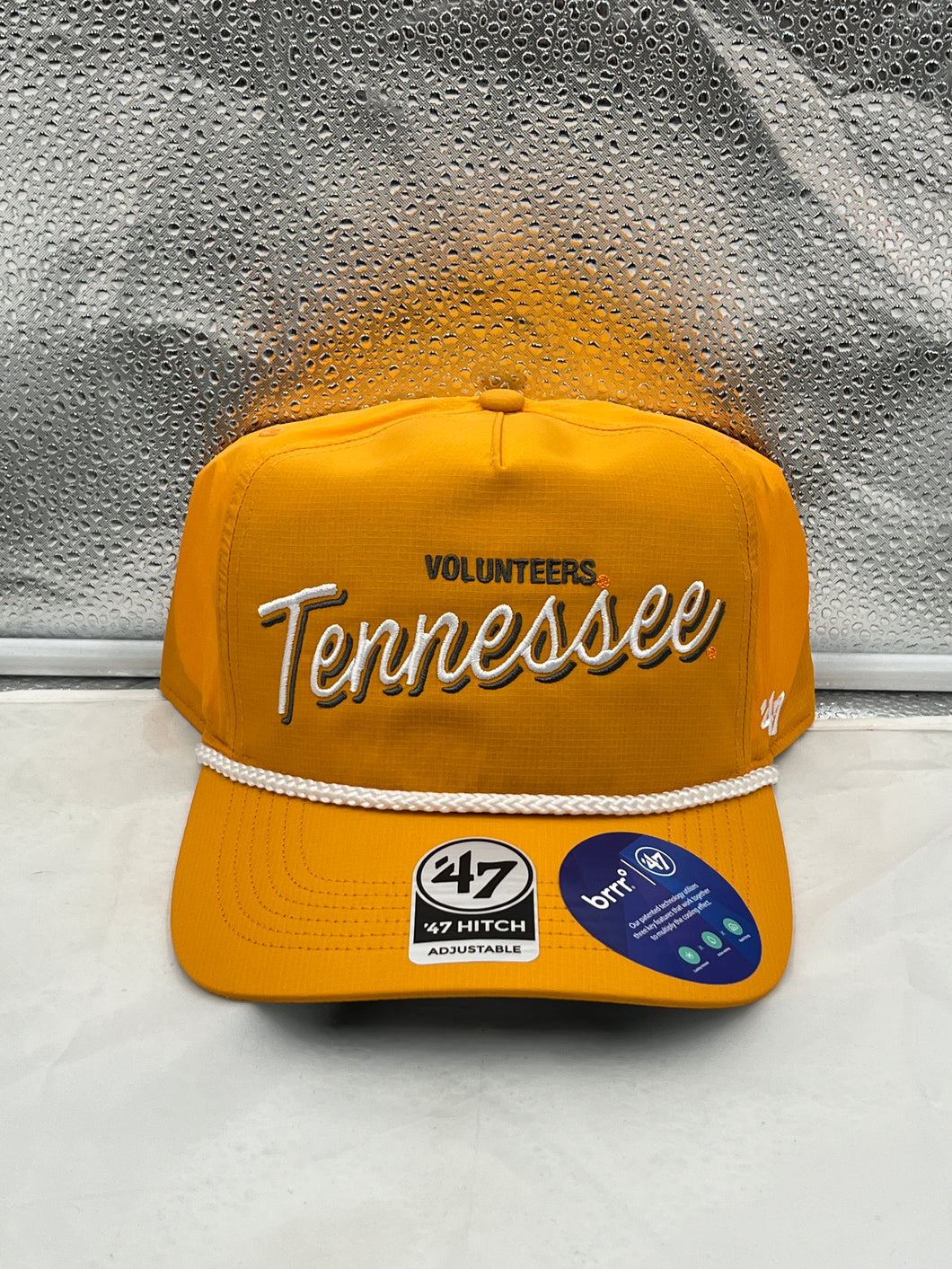 Tennessee Volunteers NCAA '47 Orange Script Rope Hitch Adjustable Snapback Hat - Casey's Sports Store