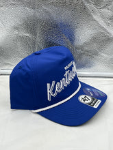 Load image into Gallery viewer, Kentucky Wildcats NCAA &#39;47 Blue Script Rope Hitch Adjustable Snapback Hat - Casey&#39;s Sports Store
