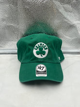 Load image into Gallery viewer, Boston Celtics NBA &#39;47 Brand Green Clean Up Strapback Adjustable Hat - Casey&#39;s Sports Store
