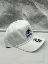 Load image into Gallery viewer, Colorado Avalanche NHL &#39;47 White Hitch Rope Adjustable Snapback Hat - Casey&#39;s Sports Store
