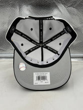 Load image into Gallery viewer, Pittsburgh Pirates MLB '47 Brand White TT Diamond Hitch Adjustable Snapback Hat with adjustable strap shown in a casual outdoor setting.
