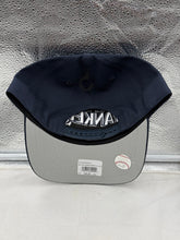Load image into Gallery viewer, Back view of the New York Yankees MLB '47 Brand Navy Hitch Adjustable Snapback Hat highlighting the adjustable fit.
