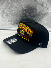 Load image into Gallery viewer, Denver Nuggets NBA &#39;47 Brand Black Roscoe Hitch Snapback Adjustable Hat - Casey&#39;s Sports Store
