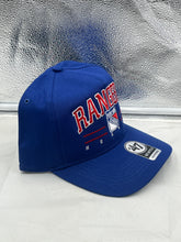 Load image into Gallery viewer, New York Rangers NHL &#39;47 Blue Roscoe Hitch Adjustable Snapback Hat - Casey&#39;s Sports Store
