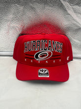 Load image into Gallery viewer, Carolina Hurricanes NHL &#39;47 Red Roscoe Hitch Adjustable Snapback Hat - Casey&#39;s Sports Store
