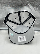 Load image into Gallery viewer, Las Vegas Raiders NFL &#39;47 White TT Roscoe Hitch Rope Snapback Adjustable Hat displayed against a neutral backdrop, highlighting its adjustable fit and premium material.
