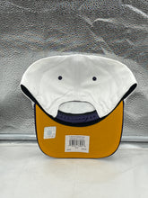 Load image into Gallery viewer, Side angle of the Minnesota Vikings NFL &#39;47 White TT Roscoe Hitch Rope Snapback Adjustable Hat illustrating the clean white design and comfortable fit for all head sizes.
