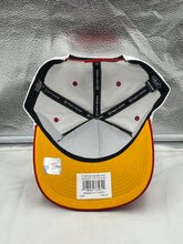 Load image into Gallery viewer, Side view of the Kansas City Chiefs NFL &#39;47 White TT Roscoe Hitch Rope Snapback Adjustable Hat showcasing adjustable snapback style and vibrant design.
