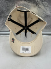 Load image into Gallery viewer, Stanford Cardinal NCAA '47 Brand Natural Clean Up Adjustable Strapback Hat worn by a fan, emphasizing team pride and casual style.
