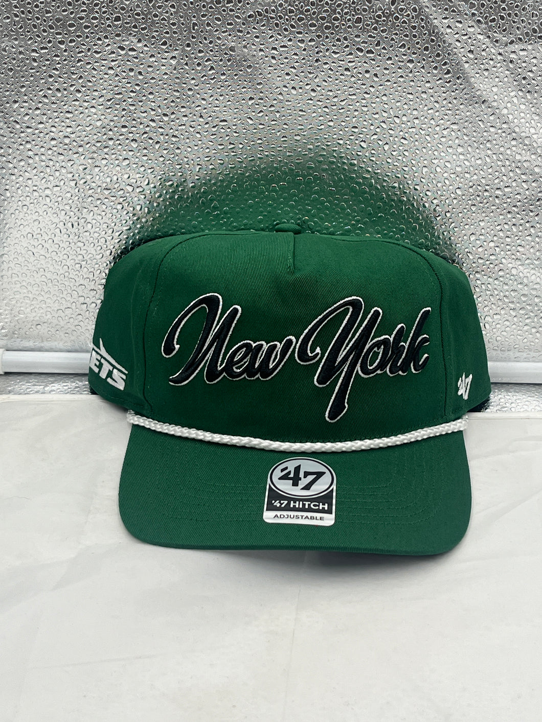 New York Jets NFL '47 Green Rope Script Hitch Snapback Adjustable Hat