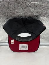 Load image into Gallery viewer, Model wearing the Alabama Crimson Tide NCAA '47 Black Script Hitch Rope Snapback Adjustable Hat at a game, demonstrating team spirit and style in a vibrant atmosphere.
