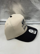 Load image into Gallery viewer, Back view of the New York Yankees hat demonstrating the adjustable feature, making it suitable for fans of all ages.
