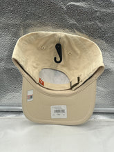 Load image into Gallery viewer, Texas Longhorns NCAA &#39;47 Brand Natural Clean Up Adjustable Strapback Hat in natural color with iconic logo.
