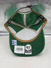 Load image into Gallery viewer, Group of fans wearing the Oregon Ducks NCAA '47 Brand Throwback Corduroy Green Hitch Adjustable Hat at a game.
