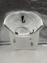 Load image into Gallery viewer, Back view of the Florida State Seminoles FSU NCAA '47 Brand White Clean Up Adjustable Hat, a Florida State Seminoles hat with an adjustable strap.
