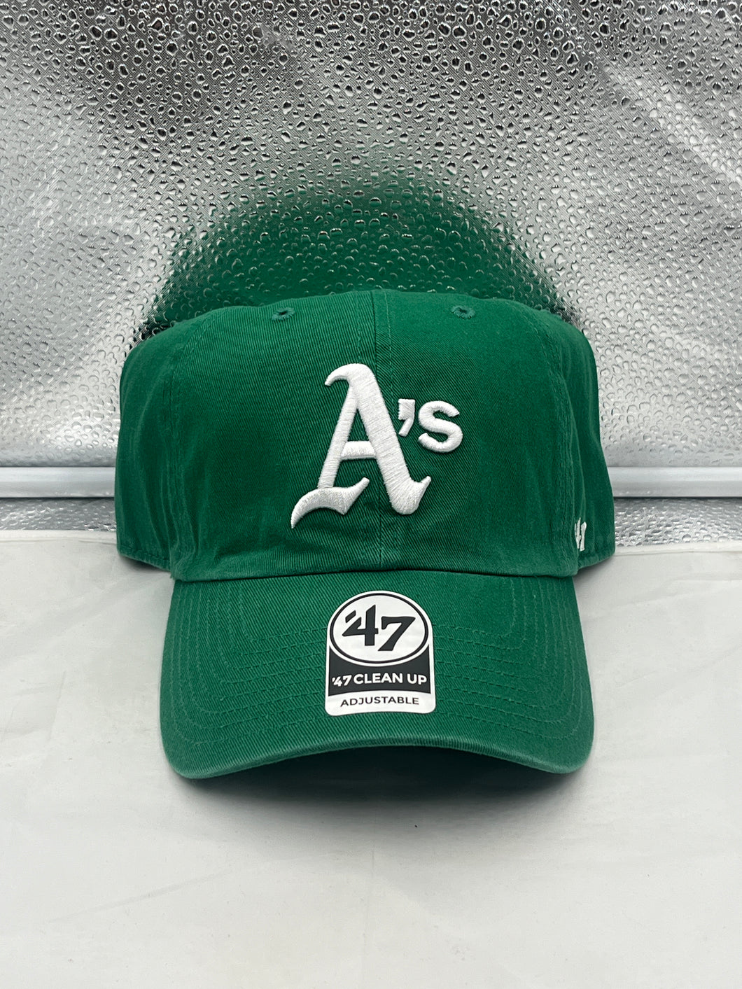 Oakland Athletics MLB '47 Brand Throwback Green Clean Up Adjustable Hat