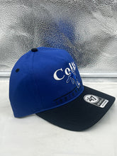 Load image into Gallery viewer, Indianapolis Colts NFL &#39;47 Throwback Blue Two Tone Hitch Snapback Adjustable Hat
