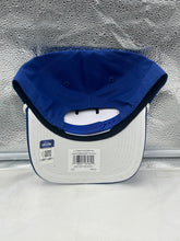 Load image into Gallery viewer, Kentucky Wildcats NCAA &#39;47 Blue Script Rope Hitch Adjustable Snapback Hat displayed with vibrant blue color and classic rope design, showcasing team spirit and comfort.
