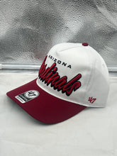 Load image into Gallery viewer, Arizona Cardinals NFL &#39;47 Brand White Two Tone Hitch Snapback Adjustable Hat
