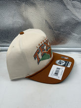 Load image into Gallery viewer, Back view of Texas Longhorns NCAA '47 Brand Natural TT Rope Hitch Adjustable Snapback Hat with snapback closure
