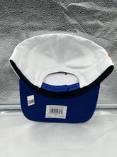 Load image into Gallery viewer, Person wearing the Florida Gators NCAA &#39;47 Brand Champs White Hitch Adjustable Snapback Hat while cheering at a football game.
