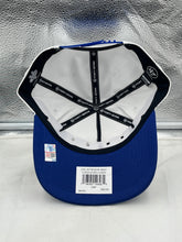 Load image into Gallery viewer, Side view of the Florida Gators NCAA &#39;47 Brand Champs White Hitch Adjustable Snapback Hat highlighting its adjustable snapback feature.
