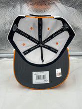 Load image into Gallery viewer, Flat lay of the Tennessee Volunteers NCAA &#39;47 Brand White TT Hitch Rope Adjustable Snapback Hat with an outdoor setting, perfect for tailgate parties or casual outings.
