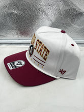 Load image into Gallery viewer, Florida State Seminoles FSU NCAA &#39;47 Brand White TT Hitch Rope Adjustable Hat featuring an adjustable strap and trendy rope detail, ideal for game day.
