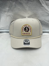 Load image into Gallery viewer, Florida State Seminoles FSU NCAA &#39;47 Brand Bone Trucker Mesh Adjustable Hat front view showcasing the iconic Seminoles logo.
