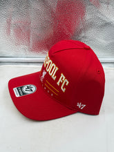 Load image into Gallery viewer, Liverpool FC EPL '47 Brand Red Roscoe Hitch Adjustable Snapback Hat
