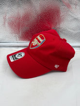 Load image into Gallery viewer, Arsenal FC Gunners EPL '47 Brand Red Clean Up Adjustable Strapback Hat
