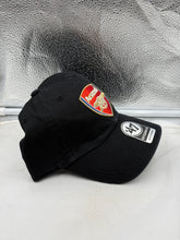 Load image into Gallery viewer, Arsenal FC Gunners EPL '47 Brand Black Clean Up Adjustable Strapback Hat
