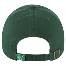 Load image into Gallery viewer, South Florida Bulls USF NCAA '47 Brand Green Clean Up Adjustable Strapback Hat - Perfect accessory for showing team pride, ideal South Florida Bulls hat.

