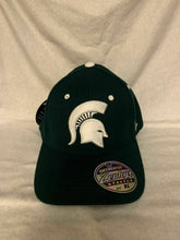 Load image into Gallery viewer, Michigan State Spartans NCAA Zephyr Stretch Fit Green Hat Cap - Casey&#39;s Sports Store
