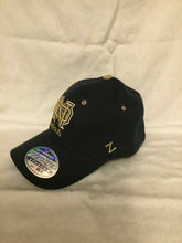 Load image into Gallery viewer, Notre Dame Fighting Irish NCAA Zephyr Stretch Fit Blue Hat Cap - Casey&#39;s Sports Store
