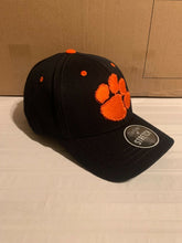 Load image into Gallery viewer, Clemson Tigers NCAA Zephyr Black Stretch Fit Size L Hat Cap - Casey&#39;s Sports Store
