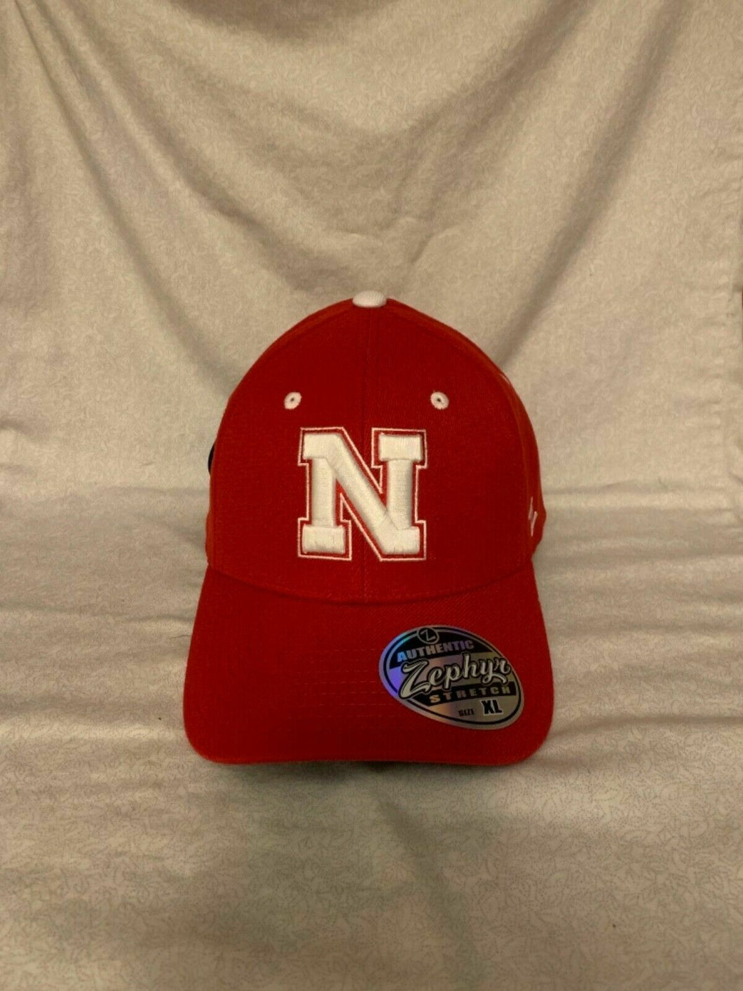 Nebraska Cornhuskers NCAA Zephyr Stretch Fit Red Hat Cap - Casey's Sports Store