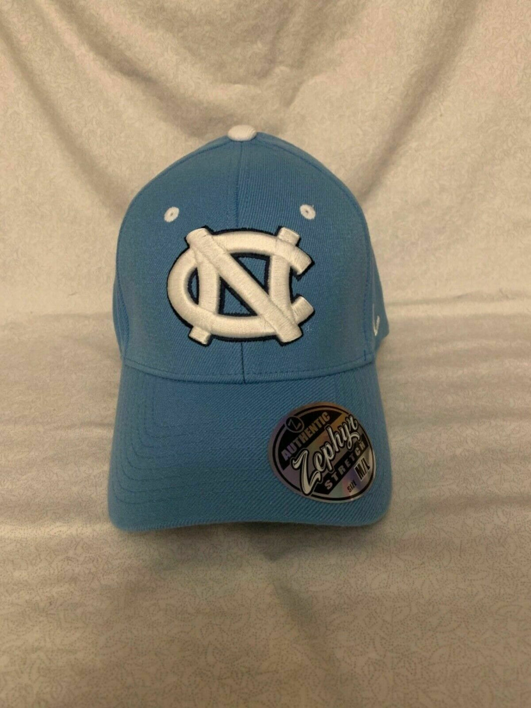 North Carolina Tar Heels NCAA Zephyr Stretch Fit Size M/L Hat Cap - Casey's Sports Store