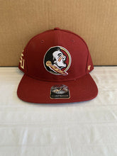 Load image into Gallery viewer, Florida State Seminoles NCAA &#39;47 Brand Cardinal Red Sure Shot Snapback Hat - Casey&#39;s Sports Store
