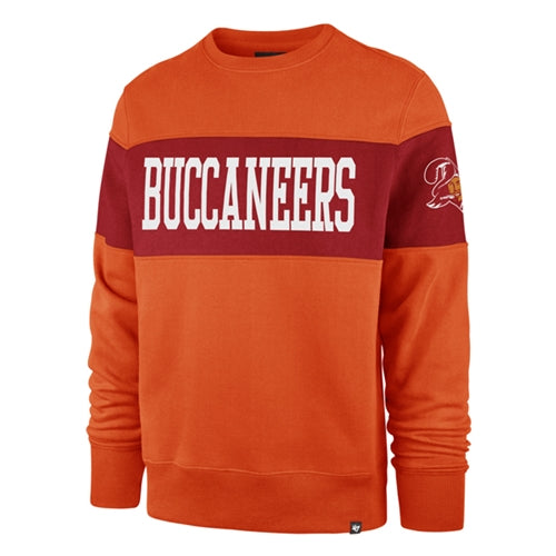 Tampa Bay Buccaneers Legacy NFL '47 Brand Orange Men's Crew Sweatshirt 3XL - Casey's Sports Store