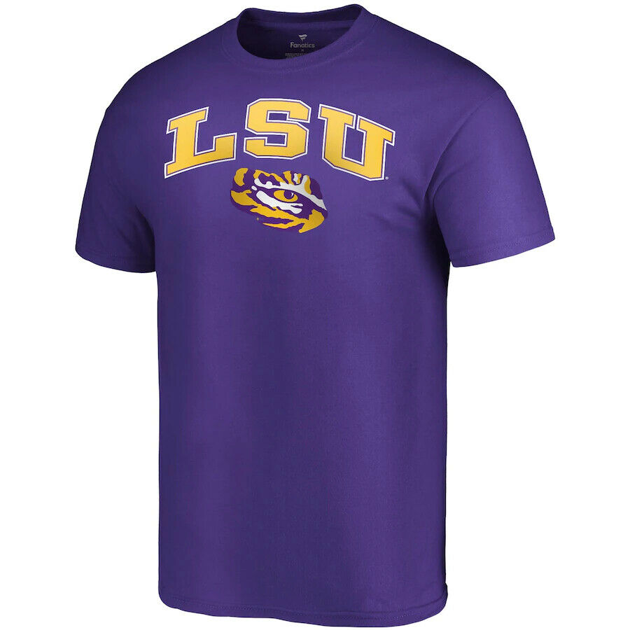 LSU Tigers NCAA Fanatics Purple Tee Shirt - Casey's Sports Store