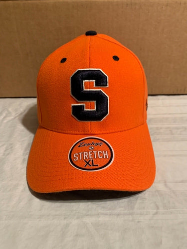 Syracuse Orange NCAA Zephyr Stretch Fit Orange Hat Cap - Casey's Sports Store